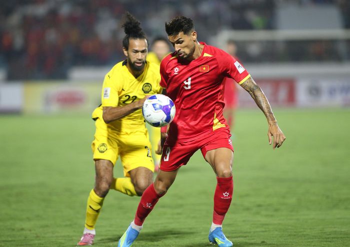 Tuyển Việt Nam đánh bại Malaysia 3-1 hồi tháng 3/2026. Ảnh: S.N