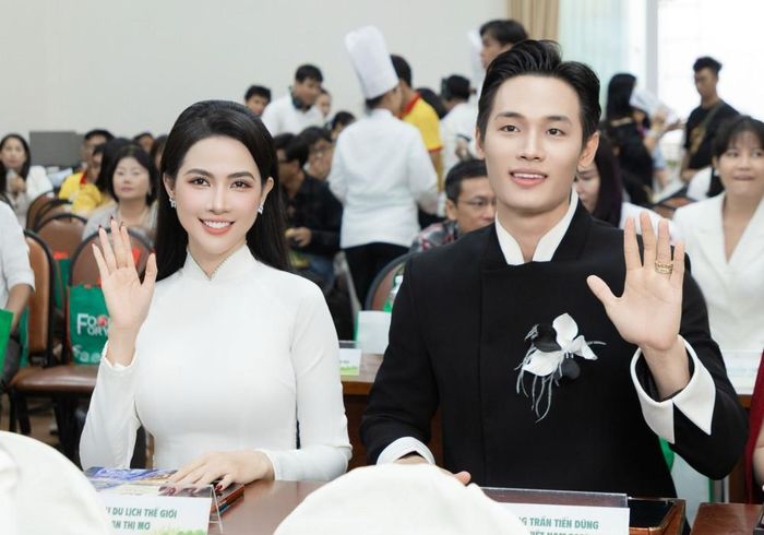 Hoa hậu Phan Thị Mơ và nam vương Trần Tiến Dũng là đại sứ của chương trình. 