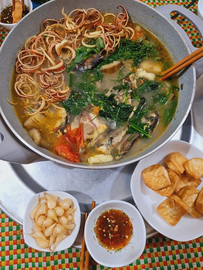 Một số món ăn hấp dẫn từ cá ngạnh. Ảnh: Đoàn Thái