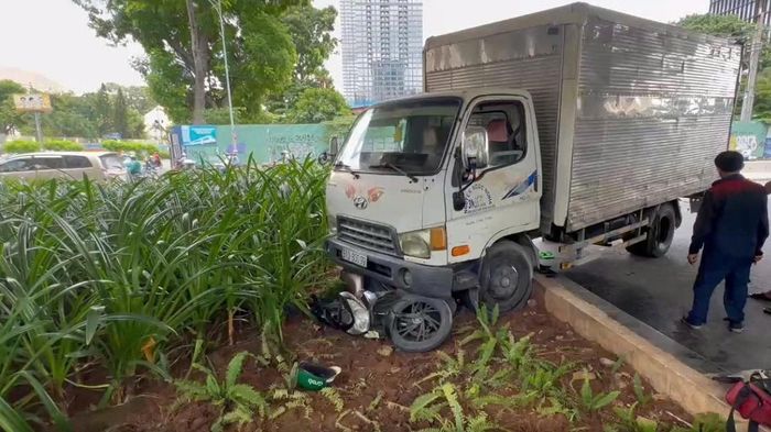 Hiện trường vụ tai nạn. Ảnh: TK