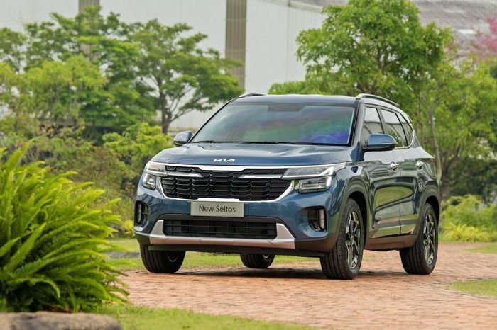 KIA Seltos đã vượt qua đối thủ Hyundai Creta trong tháng 7. Ảnh: THACO