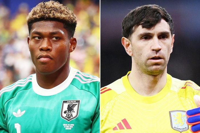 Zion Suzuki có thể thay Dibu Martinez trong khung gỗ Aston Villa mùa tới - Ảnh: SunSport