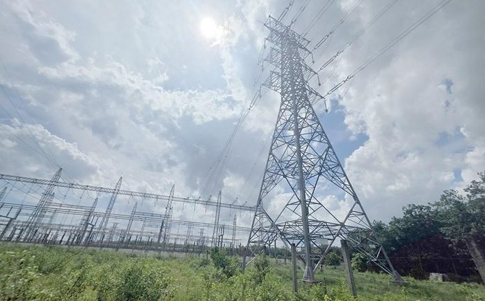 Vị trí 54 Đường dây 220kV Chơn Thành – Bến Cát thuộc phạm vi dự án do CPMB quản lý. Ảnh: Hương Thủy/TTXVN