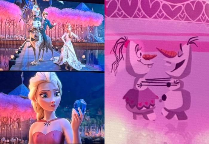 Elsa và Anna bước vào hành trình mới sau khi một cánh cổng bí ẩn xuất hiện, mở đường đến vùng đất băng giá chưa từng được khám phá. Ảnh: Disney.