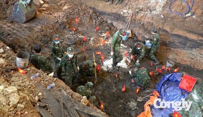 Quy tập thêm 24 bộ hài cốt liệt sĩ tại Công viên Lê Thị Riêng.