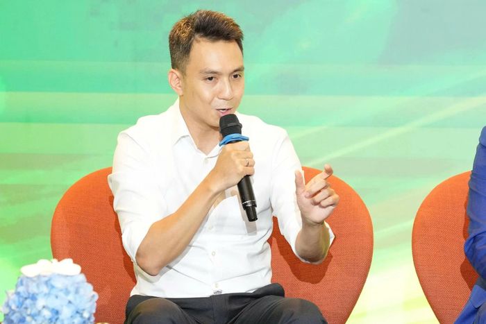 Ông Nguyễn Ngọc Tùng, Quỹ VinaCarbon thuộc VinaCapital tại Diễn đàn Carbon Việt Nam 2026. Ảnh: Trần Phi/Nông nghiệp và môi trường.
