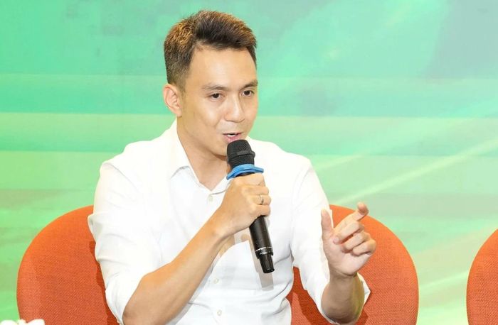 Ông Nguyễn Ngọc Tùng, Quỹ VinaCarbon thuộc VinaCapital tại Diễn đàn Carbon Việt Nam 2026. Ảnh: Trần Phi/Nông nghiệp và môi trường.