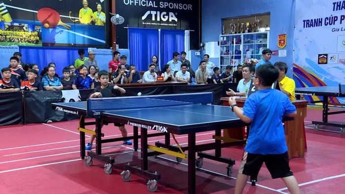 Các vận động viên tham gia thi đấu. Ảnh: Huy Toàn 