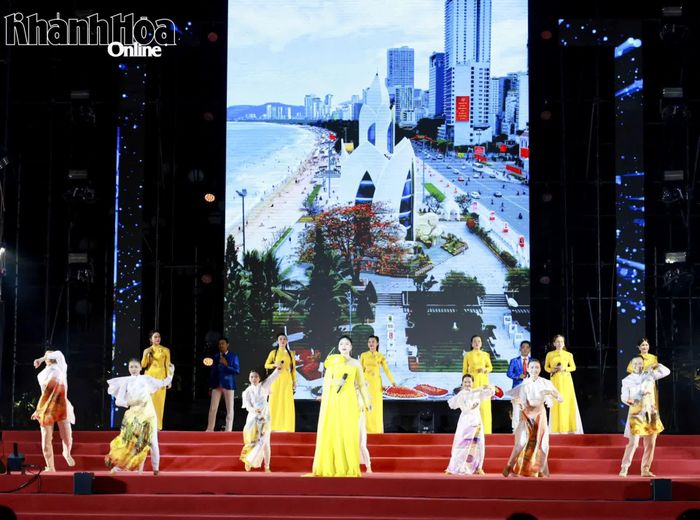 Một tiết mục nghệ thuật tại chương trình.