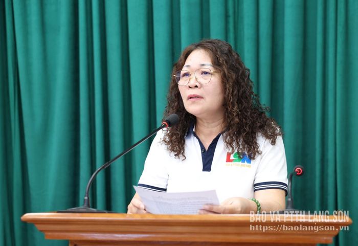 Đồng chí Phó Giám đốc Báo và PTTH Lạng Sơn quán triệt Quy định số 207 ngày 26/7/2026 của Ban Chấp hành Trung ương Đảng về những điều đảng viên không được làm
