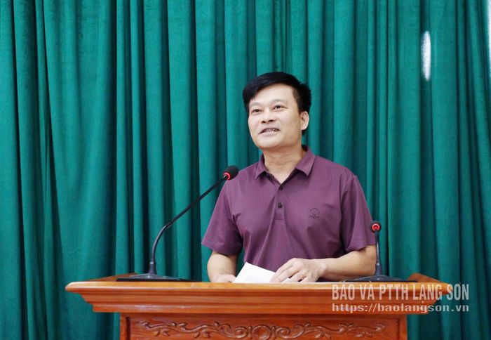 Đồng chí Phó Giám đốc Báo và PTTH Lạng Sơn quán triệt Chỉ thị số 50 ngày 23/7/2025 của Ban Bí thư về tiếp tục đổi mới và nâng cao chất lượng sinh hoạt chi bộ trong giai đoạn mới