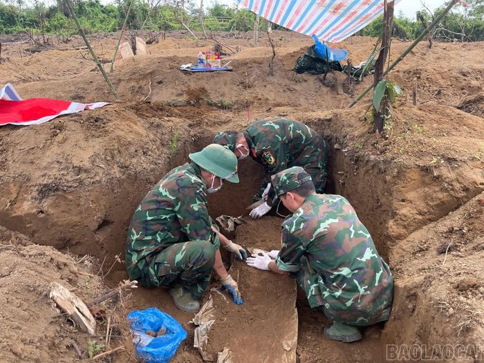 Lào Cai đang đẩy nhanh tiến độ việc xác minh thông tin, tìm kiếm và quy tập hài cốt liệt sĩ.