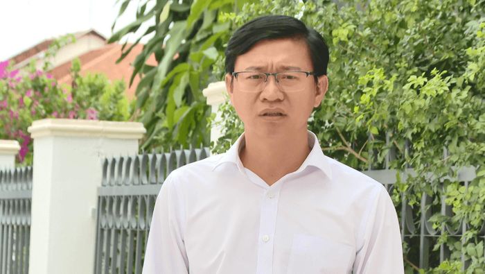 Ông Lê Đặng Pháp, Phó Chủ tịch UBND xã Lương Sơn, tỉnh Lâm Đồng