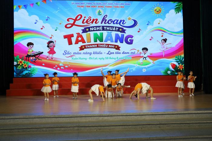 Liên hoan giúp các em có thêm môi trường rèn luyện, phát huy năng khiếu góp phần nuôi dưỡng niềm đam mê nghệ thuật trong thanh thiếu nhi