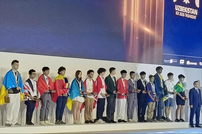 Trao giải tại cuộc thi tin học thế giới năm 2026
