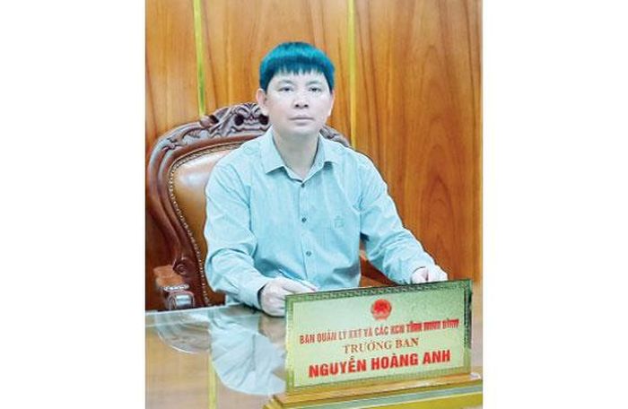 Đồng chí Nguyễn Hoàng Anh, Tỉnh ủy viên, Trưởng Ban Quản lý Khu kinh tế và các Khu công nghiệp tỉnh.