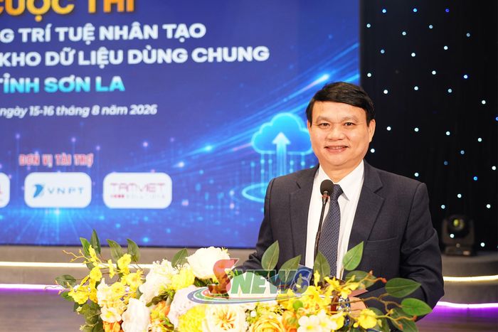Đồng chí Đặng Ngọc Hậu phát biểu bế mạc cuộc thi.