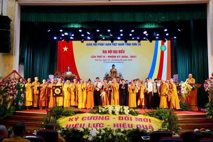 Đại hội đại biểu Phật giáo tỉnh Sơn La lần thứ IV, nhiệm kỳ 2026-2031 thành tựu viên mãn