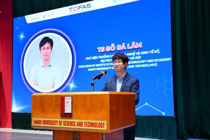 TS. Đỗ Bá Lâm, Phó Viện trưởng Viện Công nghệ và Kinh tế số, Đại học Bách khoa Hà Nội phát biểu