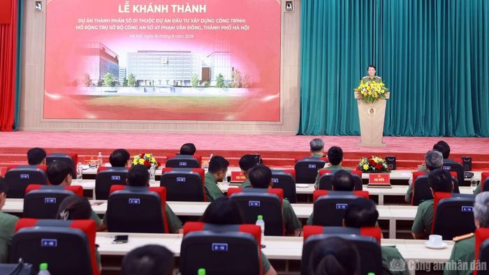 Quang cảnh lễ khánh thành.
