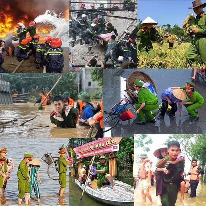 Lực lượng CAND sẵn sàng hy sinh "thức cho dân ngủ, gác cho dân vui chơi, lấy niềm vui, hạnh phúc của Nhân dân làm niềm vui, lẽ sống của mình"; xả thân vì sự nghiệp cách mạng, vì cuộc sống bình yên và hạnh phúc của nhân dân.