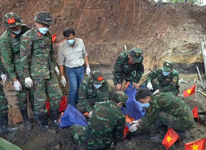 Tính đến nay, các lực lượng tìm kiếm phát hiện, quy tập được 351 bộ hài cốt liệt sĩ, trong đó 198 bộ có di vật.