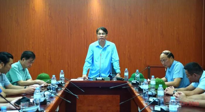 Bí thư Tỉnh ủy Phan Thăng An kết luận buổi làm việc.