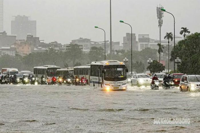 Miền Bắc lại sắp bước vào đợt mưa lớn. Ảnh: Tuấn Anh