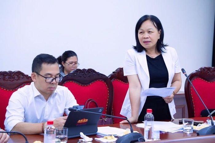 Nguyên Phó Chủ nhiệm Ủy ban VH&XH Nguyễn Thị Mai Hoa. Ảnh: Media Quốc hội