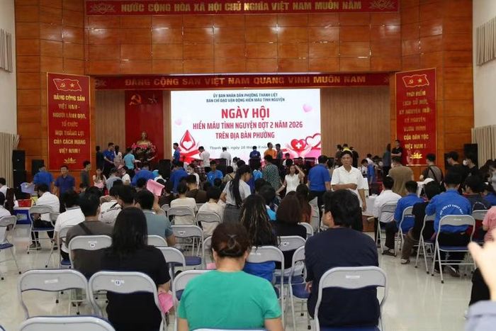 Ban Tổ chức đã tiếp nhận 378 đơn vị máu từ gần 500 người đăng ký