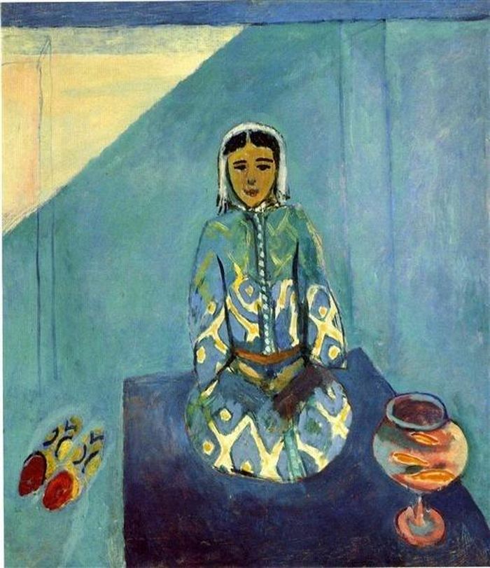 Bức tranh Sur la terrace (Trên sân thượng) do danh họa người Pháp Henri Matisse sáng tác vào năm 1912 - 1913. Ảnh: wikiart.