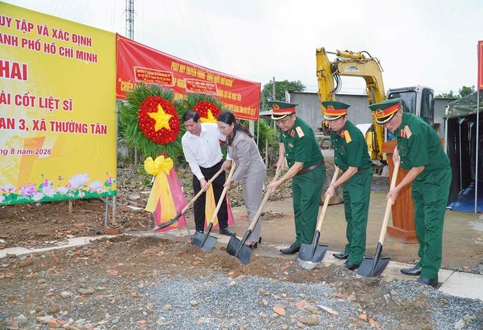 TP.HCM triển khai tìm kiếm, quy tập hài cốt liệt sĩ khu mộ tập thể ở ấp Lạc An 3