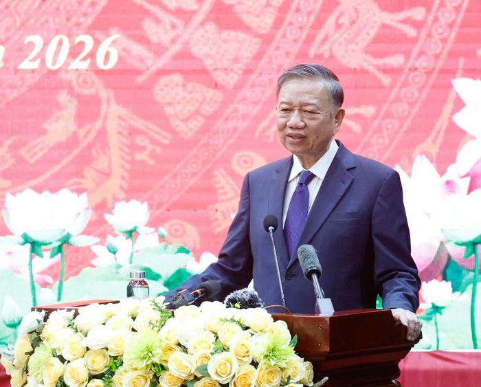 Tổng Bí thư, Chủ tịch nước Tô Lâm phát biểu. Ảnh: Thống Nhất – TTXVN