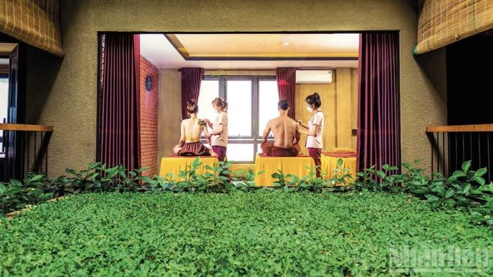 An Spa - Trung tâm chăm sóc sức khỏe thuộc Tập đoàn ViệtAn Group, xây dựng tiêu chí xanh từ những ngày đầu thành lập. (Ảnh: ANH ĐÀO)