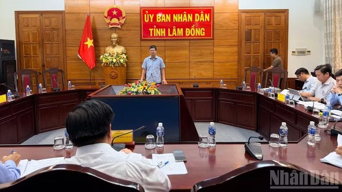 Ông Nguyễn Hồng Hải, Phó Chủ tịch Ủy ban nhân dân tỉnh phát biểu chỉ đạo.
