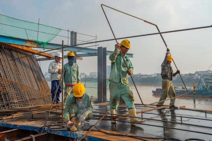 Dự án triển khai đồng thời nhiều mũi thi công để đáp ứng tiến độ. 