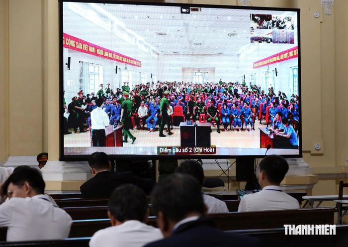 Các bị cáo đang bị tạm giam sẽ bị xét xử tại điểm cầu Trại tạm giam Chí HòaẢNH: T.N.O