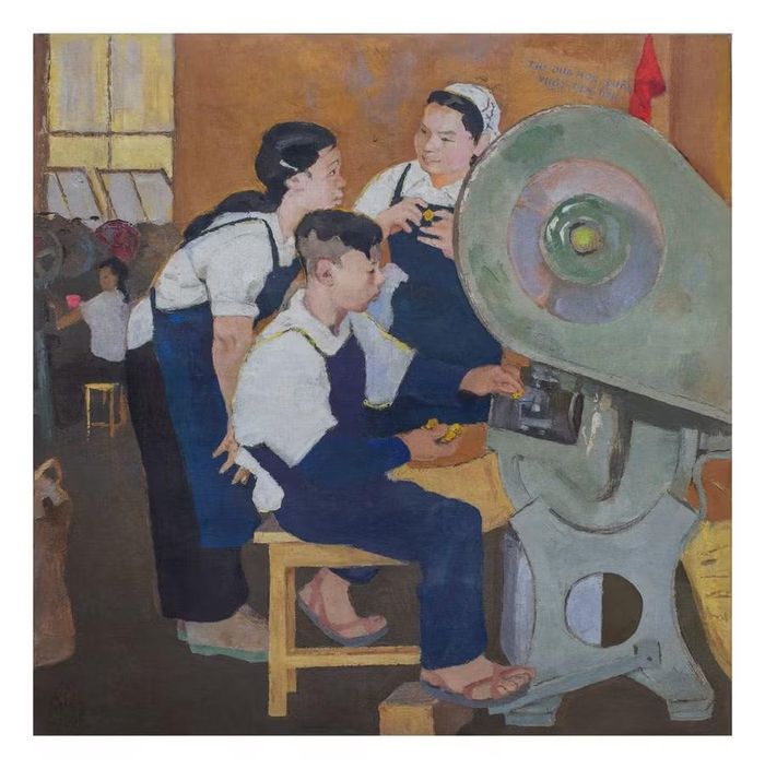 Học hỏi lẫn nhau - Nguyễn Đỗ Cung - 1960.
