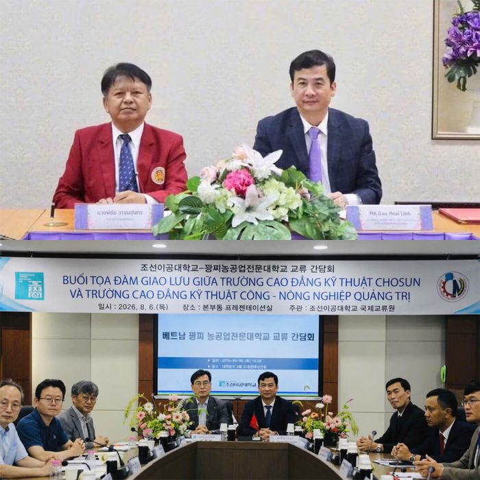 Nhà trường mở rộng hợp tác quốc tế với các trường ở Thái Lan, Hàn Quốc...