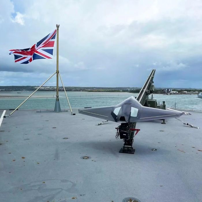 Mẫu UAV Nyan trong quá trình thử nghiệm. (Ảnh: BAE Systems)