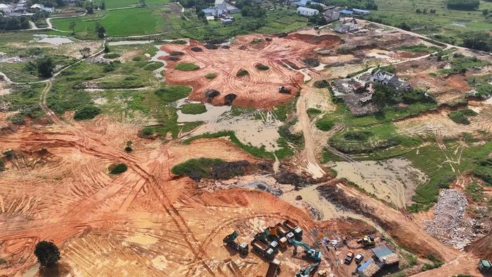 Mặt bằng KCN Yên Bình 2