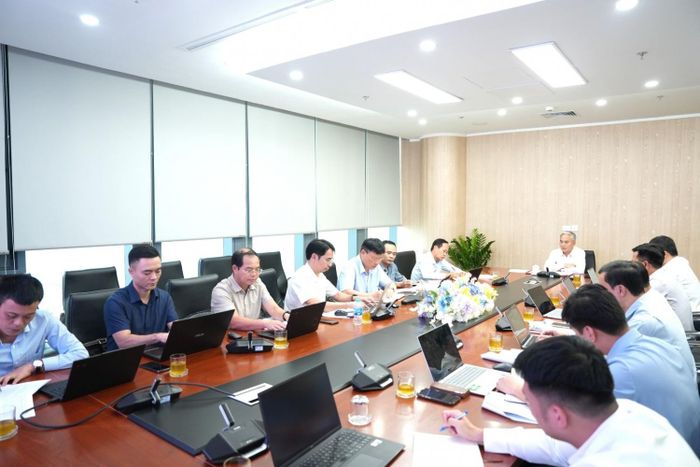 Quang cảnh tại buổi làm việc.