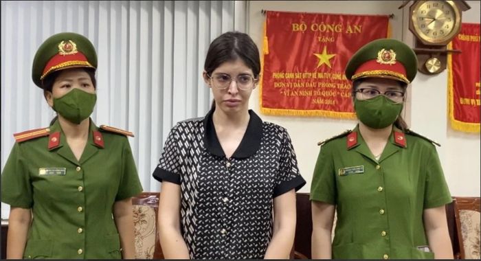 Andrea Aybar Carmona (tức người mẫu An Tây, quốc tịch Tây Ban Nha). Ảnh: CACC