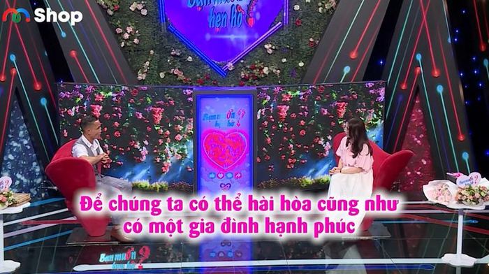 Anh Minh hứa hẹn nhiều điều trong quá trình tìm hiểu . Ảnh cắt từ clip 