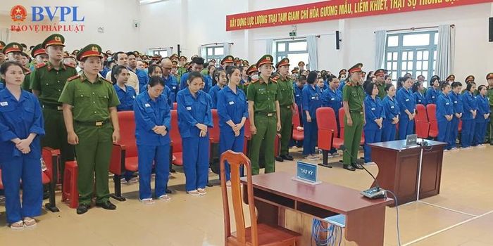  Điểm cầu thành phần tại Hội trường Trại tạm giam Chí Hòa (cơ sở T30).