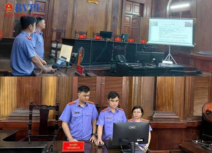 VKSND TP Hồ Chí Minh kiểm tra công tác chuẩn bị tại điểm cầu thành phần Trại tạm giam Chí Hòa (cơ sở T30) và hệ thống phục vụ phiên tòa chuyển đổi số.