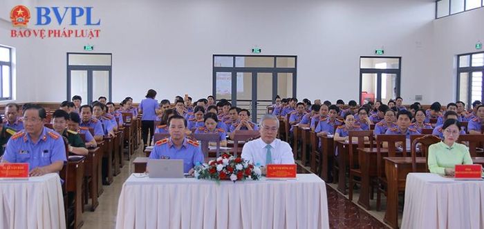  Toàn cảnh buổi lễ khai giảng.