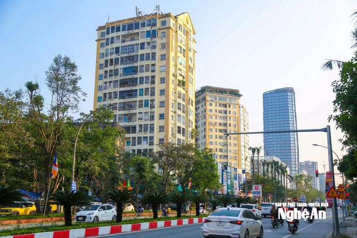 Đô thị Vinh (cũ) thu hút nhiều nhà đầu tư về bất động sản, thương mại, dịch vụ. Ảnh: ĐT
