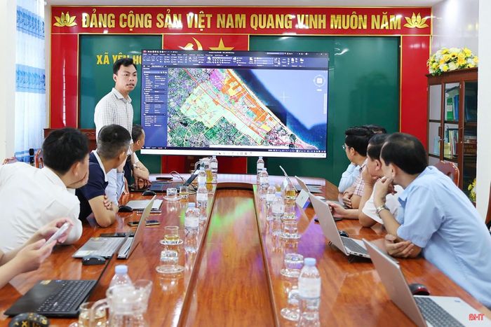 Xã Yên Hòa tổ chức hội nghị lấy ý kiến góp ý Đồ án Quy hoạch chung xã Yên Hòa đến năm 2050.