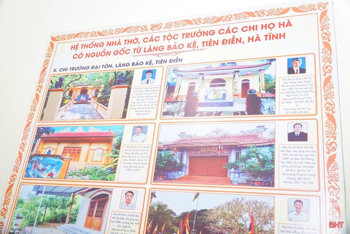 Các đại biểu tìm hiểu thông tin về họ Hà.